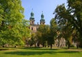 Lubiaz Monastry barocco style in Lower Silesia