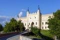 Lublin Castle, main entrance gate of the neo-gothic part of the building, Lublin, Poland