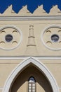 Lublin Castle, main entrance gate of the neo-gothic part of the building, Lublin, Poland