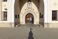 Lublin Castle, main entrance gate of the neo-gothic part of the building, Lublin, Poland