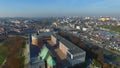 Lublin Castle, Poland, 04 2017, Aerial Footage