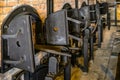 Lublin, Poland - Reconstructed crematorium ovens of Majdanek KL Lublin Nazis concentration and extermination camp -