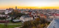 Lublin Old Town Sunset Royalty Free Stock Photo