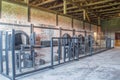 Cremation ovens at KL Lublin/Majdanek Nazi German Concentration Camp. Royalty Free Stock Photo