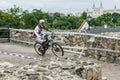 Lublin, Poland - May 24, 2015: Bike city race Eliminator MTB