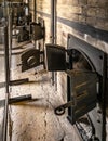 Lublin, Poland - Reconstructed crematorium ovens of Majdanek KL Lublin Nazis concentration and extermination camp -