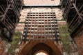 Krakowska Gate in Lublin. A 14th century gothic style gate