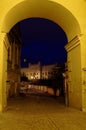 Lublin Royal Castle, by night