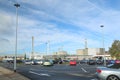 LUBMIN, GERMANY - OCT 23 2017 : Parking lot of former Greifswald nuclear power station