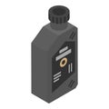 Lubricant bottle icon, isometric style Royalty Free Stock Photo