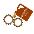 Lubricating oil Royalty Free Stock Photo
