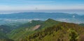View from Koskarovska luka meadow bellow Klak hill in Velka Fatra mountains in Slovakia Royalty Free Stock Photo