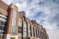 Lucas Oil Stadium in downtown of Indianapolis, Indiana Royalty Free Stock Photo