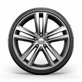 Oem Rim Grey: Dynamic Outdoor Shots With Realistic Attention To Detail Royalty Free Stock Photo