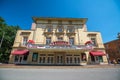 Lucas Theatre on Abercorn Street in the historic downtown Savannah Royalty Free Stock Photo