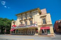 Lucas Theatre on Abercorn Street in the historic downtown Savannah Royalty Free Stock Photo