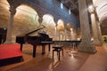 Cattedrale di San Martino interior with a piano Royalty Free Stock Photo