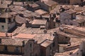 Lucca city aerial Royalty Free Stock Photo