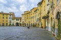 Piazza Anfiteatro, Lucca City, Italy