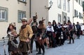 Cosplay parade dressed in Steampunk style at the Lucca Comics & Games