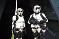 Two cosplay dressed as soldiers of the Star Wars saga at the Lucca Comics