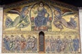 Lucca, San Frediano church: mosaic Royalty Free Stock Photo