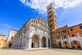 Lucca, Tuscany, Italy. Lucca Cathedral Royalty Free Stock Photo