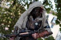 Cosplayers dressed as Steampunk Post Apocalyptic Warrior at the Lucca Comics and Games 2022 cosplay event.