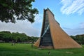 The Luce Memorial Chapel at dusk Royalty Free Stock Photo