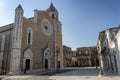 Cathedral square of Lucera, Apulia, Italy