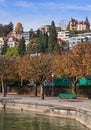 Lucerne, autumn cityscape