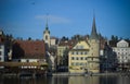 Lucerne downtown Royalty Free Stock Photo