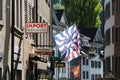 Lucerne, flags, banners and signs