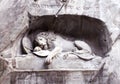 Lucerne. Lion Monument