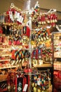 Lucerne, Switzerland - August 30,2017: Colourful souvenirs on the shop