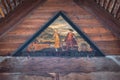 Paintings depicting a Danse Macabre allegory at Spreuer Bridge - Lucerne, Switzerland