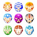 Lucha libre, luchador mexican wrestling masks