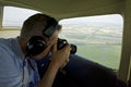 Luchtfotograaf; Aerial photographer Royalty Free Stock Photo