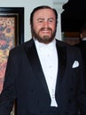 Luciano Pavarotti life size wax statue in Madame Tussauds Museum