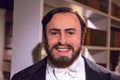 Luciano Pavarotti Wax Sculpture in Madame Tussauds