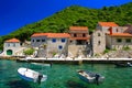 Lucica village on Island Lastovo, Croatia Royalty Free Stock Photo