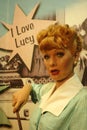 Lucille Ball Wax Figure Royalty Free Stock Photo