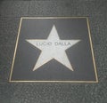 Lucio Dalla memorial star in Bologna