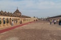 LUCKNOW, INDIA - FEBRUARY 3, 2017: Roof of Bara Imambara in Lucknow, Uttar Pradesh state, Ind