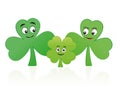 Lucky Child Clover Leaf Family Threesome