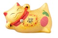 Lucky chinese cat Royalty Free Stock Photo