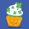 LUCKY CUPCAKE ORANGE CLOVER 03