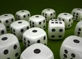 Lucky dice Royalty Free Stock Photo