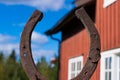 Lucky horse shoe Royalty Free Stock Photo