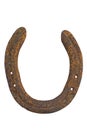 Lucky Horseshoe Isolated Royalty Free Stock Photo